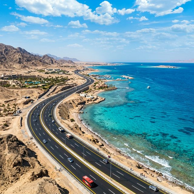Red Sea Paved Highway Infrastructure